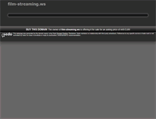Tablet Screenshot of film-streaming.ws